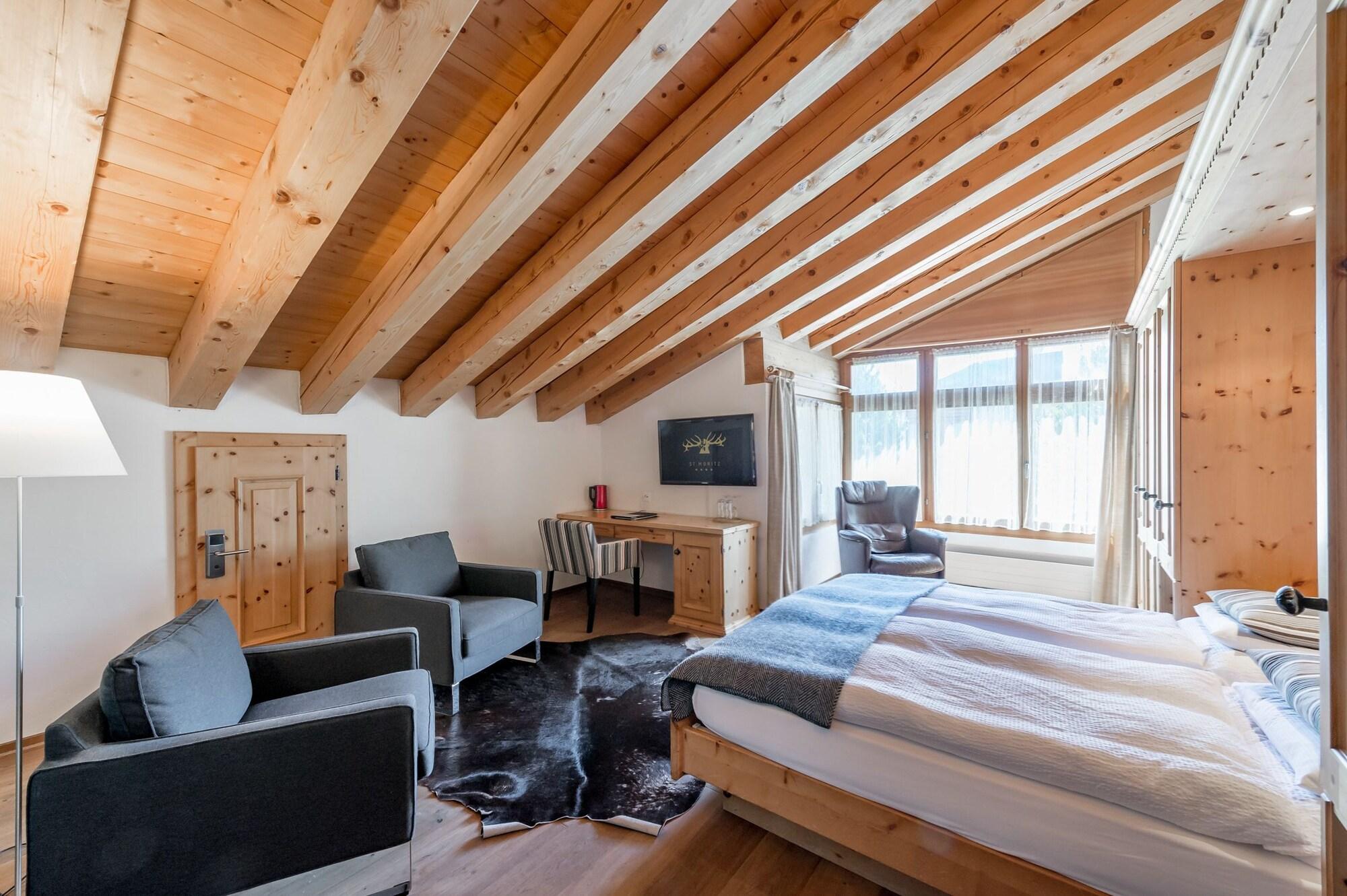 Boutique Hotel Cervus سانت موريتز المظهر الخارجي الصورة